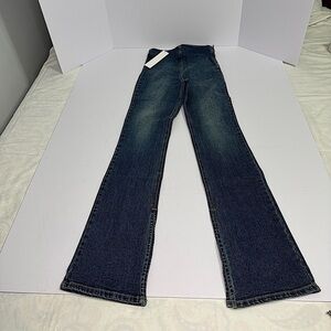 EB Denim Flared Split Hem Jeggings High Rise USA
Made Grunge Gradeschool Size S
